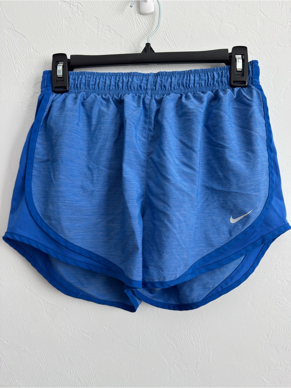 Nike Women's Blue Dri Fit Athletic Running Shorts 
Sz M